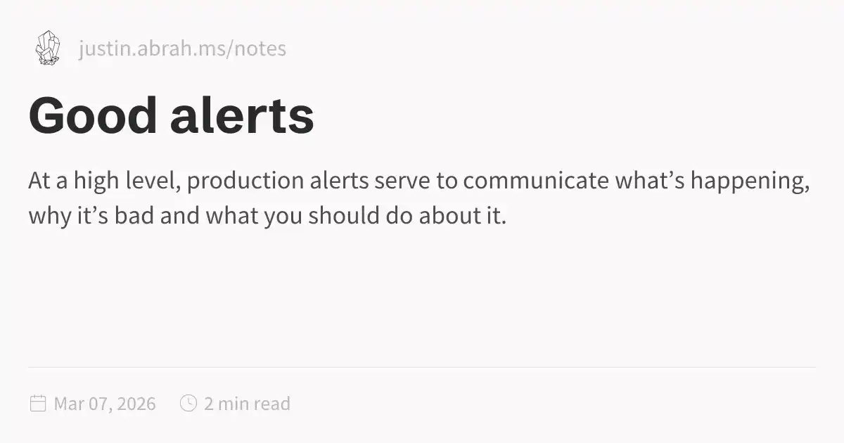 High Alert Post Note Good alerts